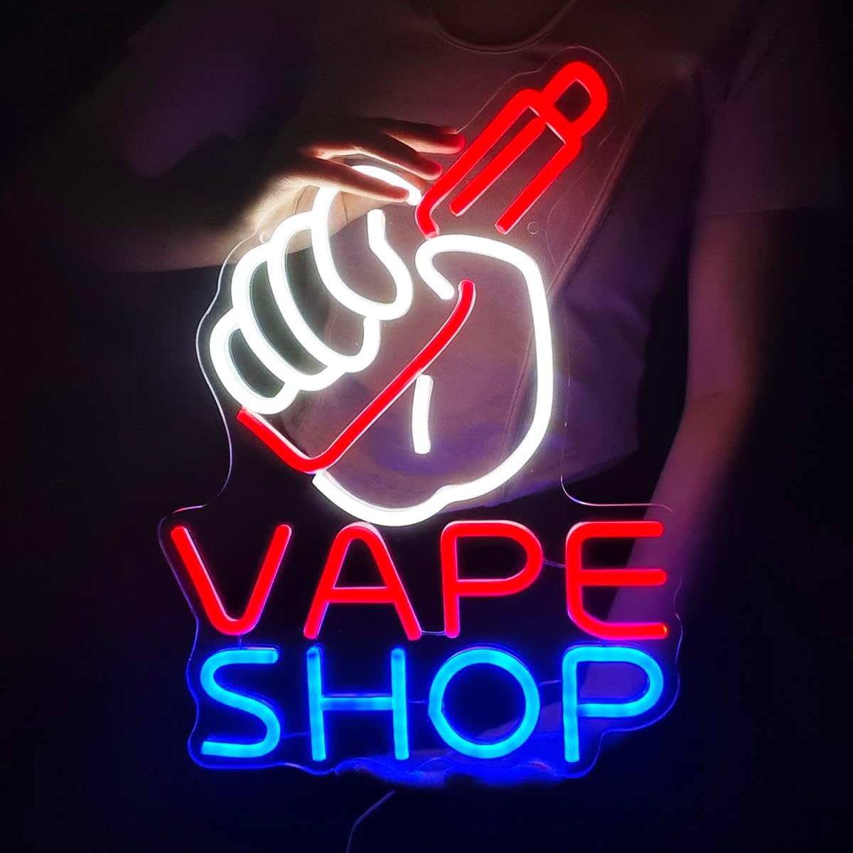 Vaping Store - VAPE Shop tanda Neon lampu LED
