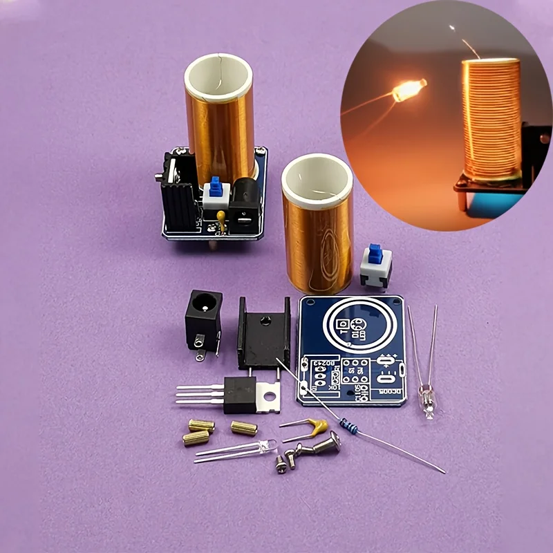 Coil Building Kit - Kit Mini Tesla Coil BD243 Proyek