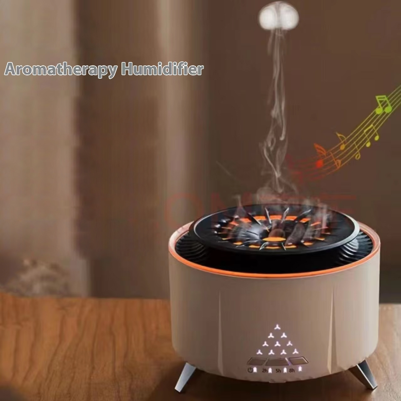 Vape Ring - Pengharum Ruangan Humidifier White Noise Vulkanik