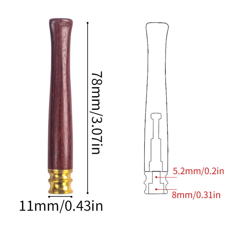 Pemegang rokok 73mm untuk tabu - Smoking & Vaping Accessories ulasan dan harga