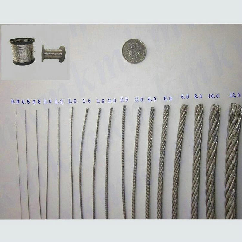 HQ HW02 SS316 Marine Grade Sta - Stainless Wire Ss316 ulasan dan harga