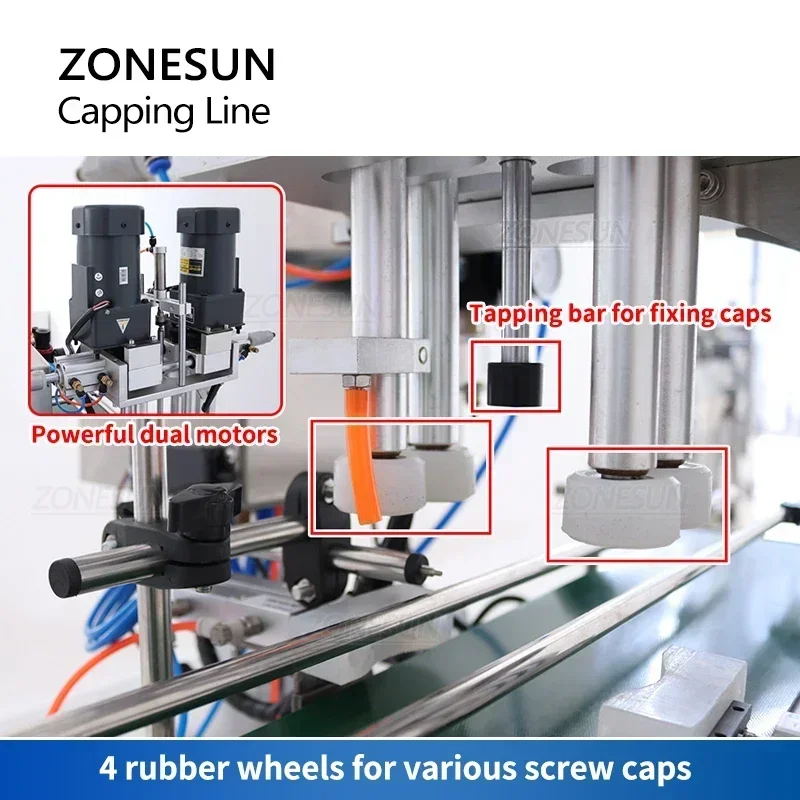 Mesin Penutup Botol ZONESUN, P - Juice Bottle Dropper ulasan dan harga