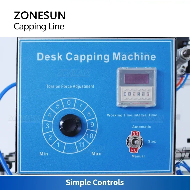 Mesin Penutup Botol ZONESUN, P - Juice Bottle Dropper ulasan dan harga