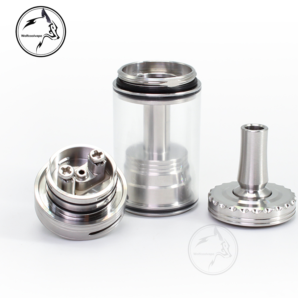Atomizer Tank Rebuildable Wolf - Vaping Air ulasan dan harga