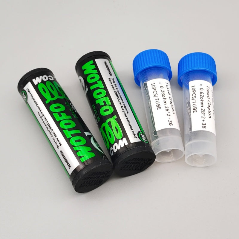Ni80 Dual Core Fused Clapton H - Clapton Wire Pre Built ulasan dan harga