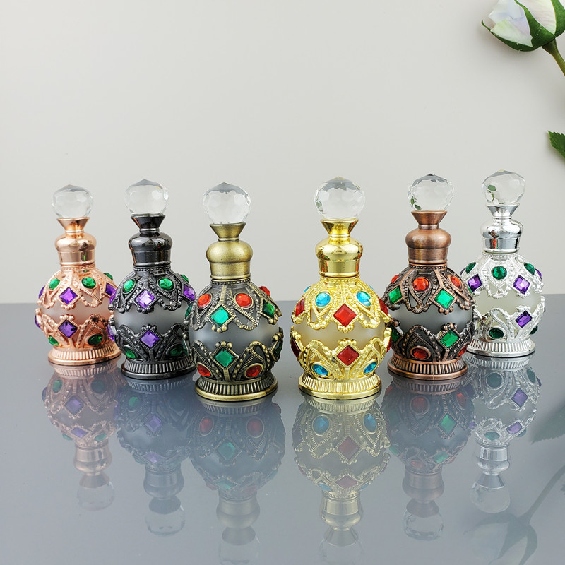 Botol parfum 15ML Vintage loga - Juice Bottle Dropper ulasan dan harga