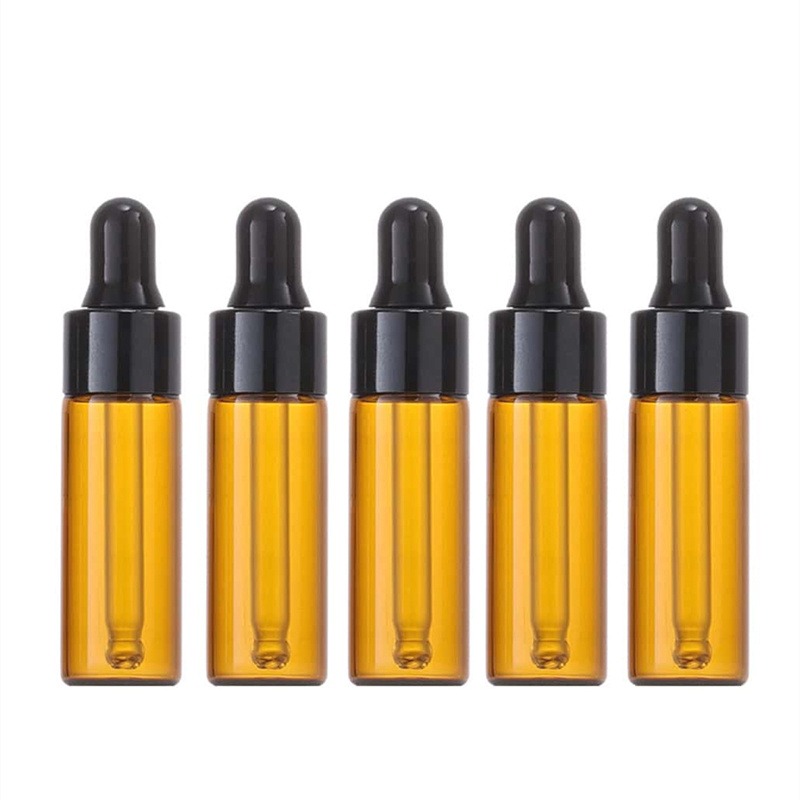10 Buah 5Ml Botol Kaca Penetes - Juice Bottle Dropper ulasan dan harga