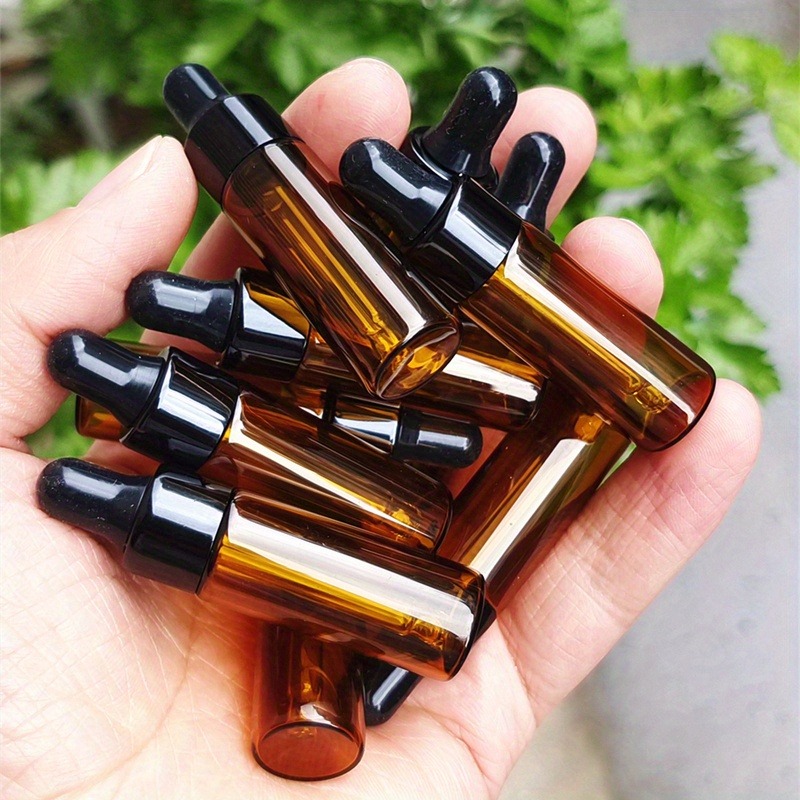10 Buah 5Ml Botol Kaca Penetes - Juice Bottle Dropper ulasan dan harga