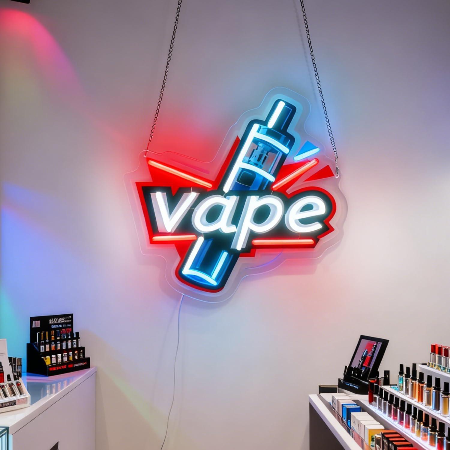 Lampu Neon LED USB Vape yang D - Vaping Store ulasan dan harga