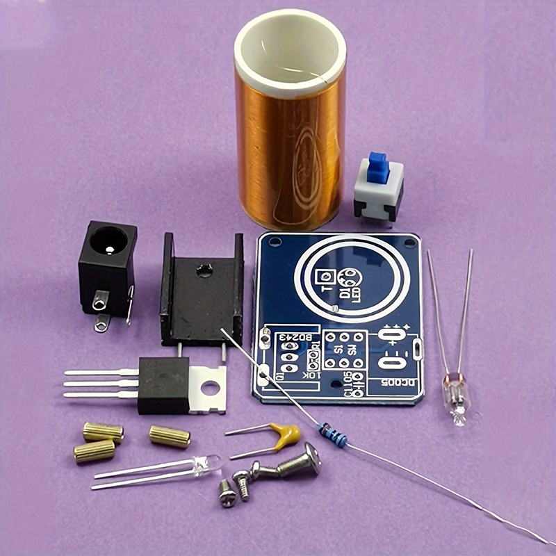Kit Mini Tesla Coil BD243 Proy - Coil Building Kit ulasan dan harga
