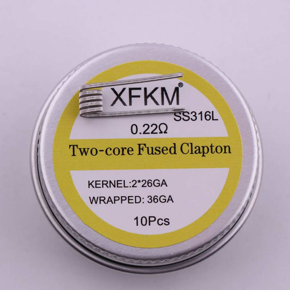 10 buah/kotak 3mm ID Spiral Pr - Clapton Wire Pre Built ulasan dan harga