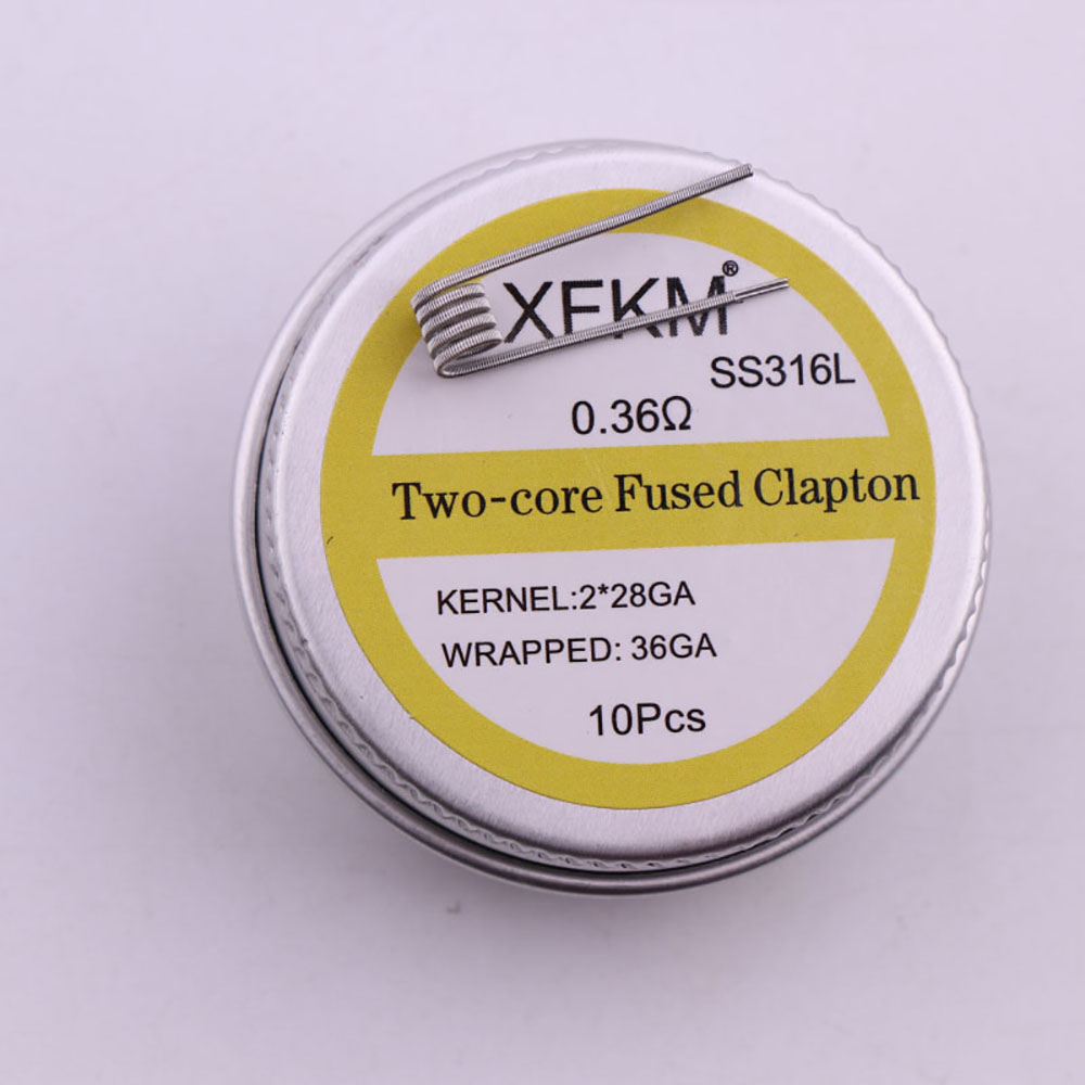 10 buah/kotak 3mm ID Spiral Pr - Clapton Wire Pre Built ulasan dan harga
