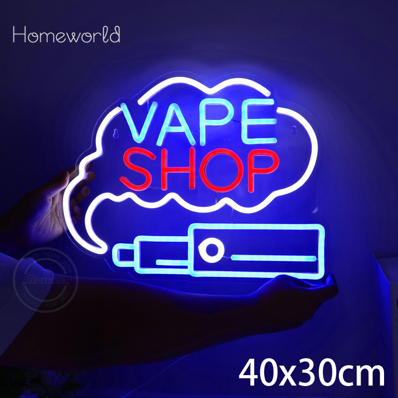 Tanda Neon Toko VAPE untuk Tok - Vaping Store ulasan dan harga