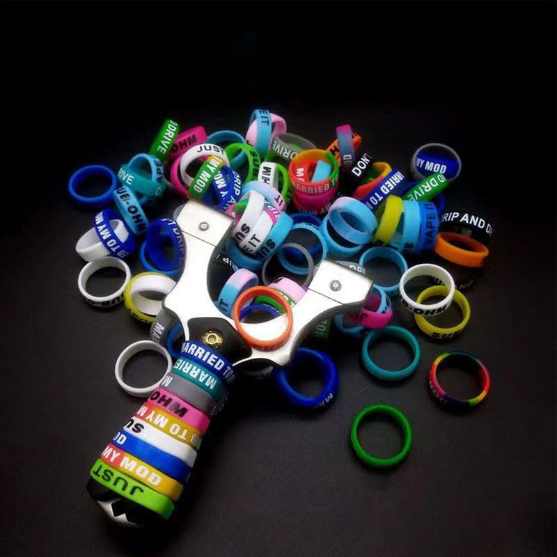 Cincin joran pancing warna-war - Vape Ring ulasan dan harga