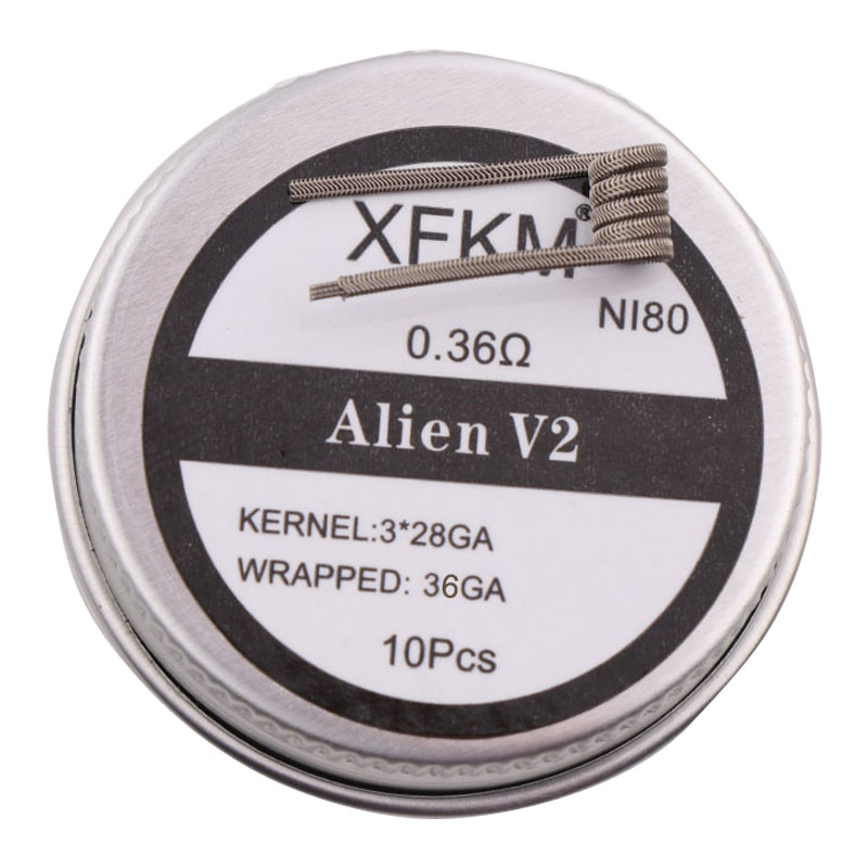 Baru kawat XFKM NI80/A1/SS316L - Clapton Wire Pre Built ulasan dan harga