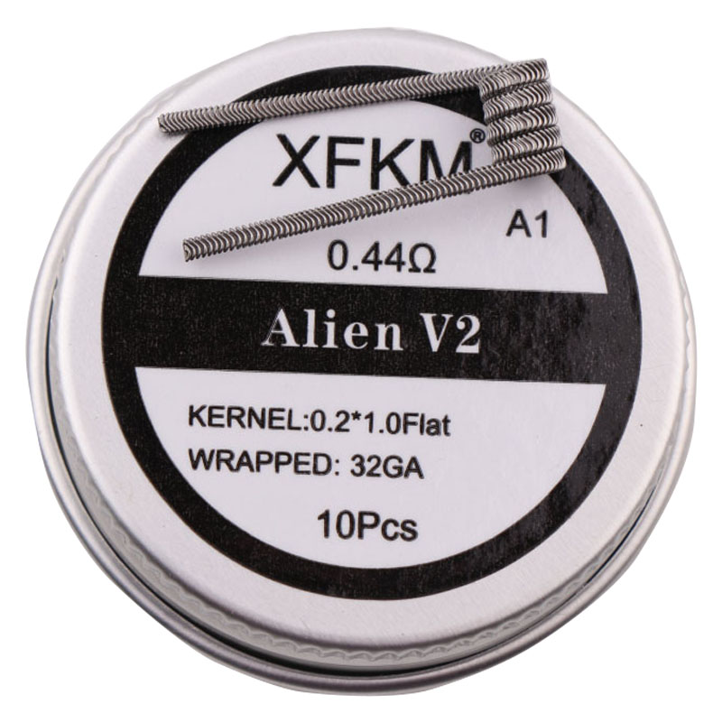 Baru kawat XFKM NI80/A1/SS316L - Clapton Wire Pre Built ulasan dan harga