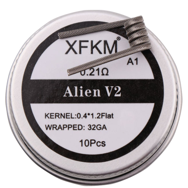 Baru kawat XFKM NI80/A1/SS316L - Clapton Wire Pre Built ulasan dan harga
