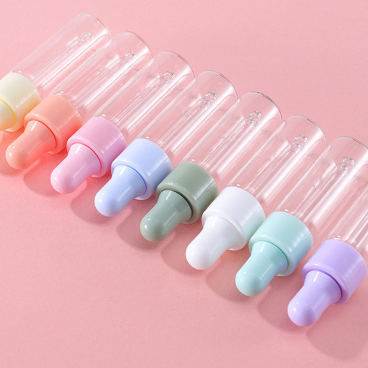 8x Botol Tetes Kaca Transparan - Juice Bottle Dropper ulasan dan harga