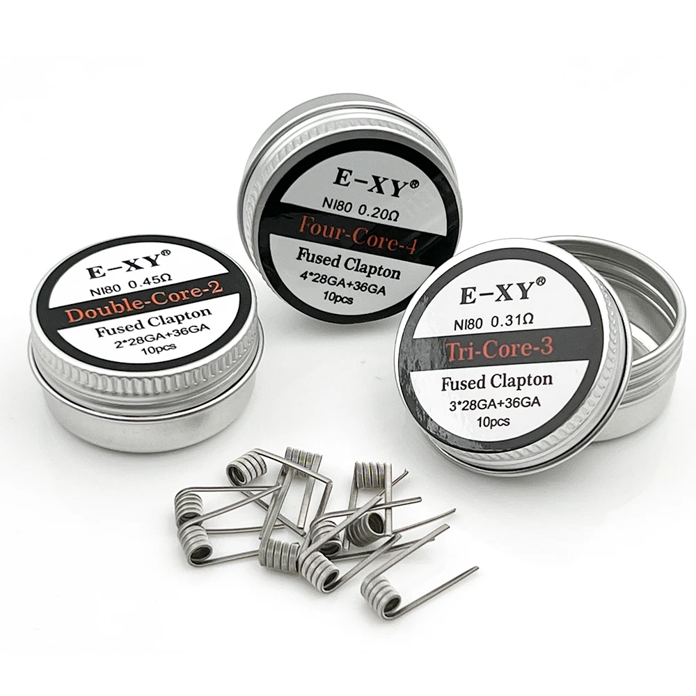 10 buah/kotak Ni80 koil Prebui - Coil Building Kit ulasan dan harga