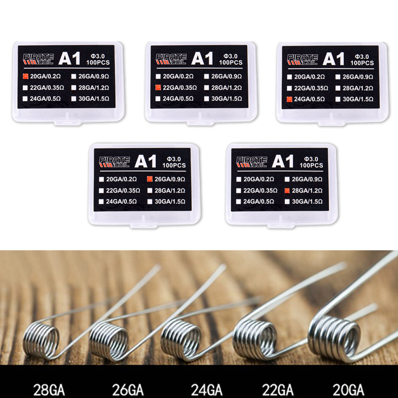 100Pcs/kotak Kawat Koil A1 Ber - Coil Building Kit ulasan dan harga